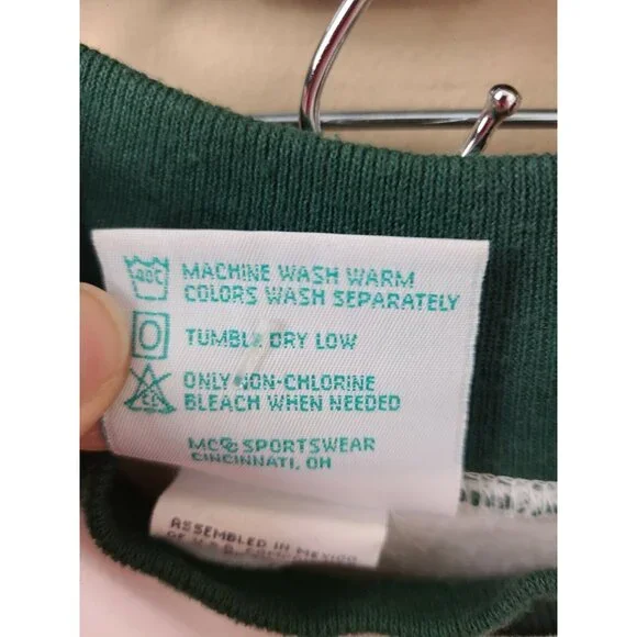 VTG 80s Womens A True Friend Teddy Bear Sweatshirt Medium Cream Pullover Grandma - Picture 8 of 9